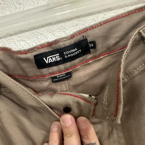 Men’s vans Covina 5 pocket slim fit skate shorts size 38 - Picture 4 of 6
